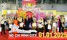 TP Hồ Chí Minh đón những vị khách du lịch đầu tiên trong năm 2025