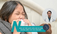 Bảo vệ trẻ khỏi viêm mũi dị ứng - những điều cha mẹ cần biết