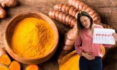 Phương thuốc tự nhiên từ nghệ chữa đau bụng kinh
