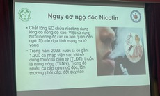 Bộ Y tế đề xuất phạt 2 triệu đồng khi chứa chấp, sử dụng thuốc lá điện tử, nung nóng