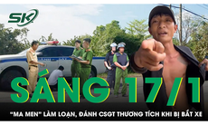 Sáng 17/1: Thanh niên say xỉn 'quậy' tưng bừng tại chốt đo nồng độ cồn, đánh CSGT gây thương tích