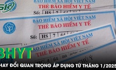 Thay đổi quan trọng về bảo hiểm y tế áp dụng từ tháng 1/2025