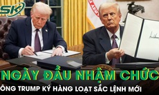 Ngày đầu nhậm chức, ông Trump ký hàng loạt sắc lệnh mới gây chú ý, mở trang mới cho nước Mỹ