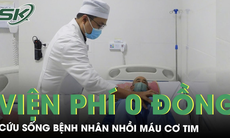 Bệnh nhân nhồi máu cơ tim được cứu sống với viện phí 0 đồng 