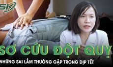 Sai lầm trong việc sơ cứu đột quỵ trong dịp Tết Nguyên đán