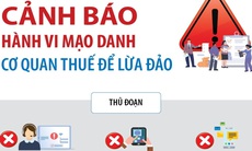 Cảnh báo hành vi mạo danh cơ quan Thuế để lừa đảo