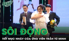 Tiết mục nhảy năng lượng của ứng viên Trần Tú Minh trên sân khấu trao giải TÔI KHỎE ĐẸP HƠN