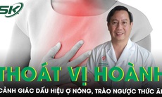 Cảnh giác ợ nóng, trào ngược thức ăn có thể là dấu hiệu thoát vị hoành