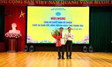Công bố Quyết định bổ nhiệm Giám đốc Bệnh viện Đa khoa tỉnh Thanh Hóa