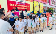 Trường học Hà Nội chung tay hướng về đồng bào vùng lũ