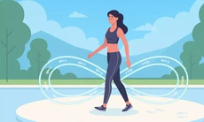 Đi bộ vô cực – Bí quyết hồi phục não và cơ thể trong vài phút