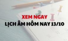 Lịch âm 13/10 - Âm lịch hôm nay 13/10 - Lịch vạn niên ngày 13/10/2025