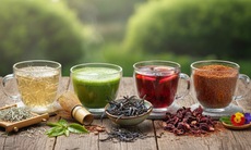 5 loại trà có nhiều chất chống oxy hóa độc đáo hơn trà xanh