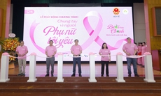 Thứ trưởng Bộ Y tế kêu gọi phụ nữ từ 40 tuổi hãy chủ động tầm soát, phát hiện sớm ung thư vú