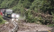 Mưa lớn khiến một số khu vực tại Quảng Trị bị sạt lở, ngập lụt