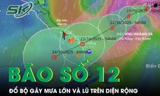 Hoàn lưu bão số 12 gây mưa lớn và lũ trên diện rộng