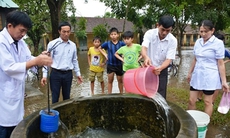 Bộ Y tế lập 3 đoàn kiểm tra, giám sát công tác phòng chống dịch sau bão và mưa, lũ