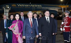 Tổng Bí thư Tô Lâm và Phu nhân bắt đầu thăm chính thức Cộng hòa Bulgaria