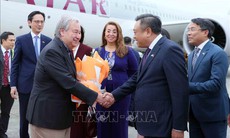 Tổng Thư ký Liên hợp quốc António Guterres bắt đầu thăm chính thức Việt Nam