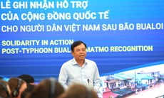 Khoảng 7.1 triệu USD tiền mặt cấp phát hỗ trợ người dân bị ảnh hưởng bởi thiên tai bão lũ