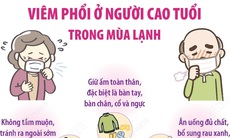 Phòng tránh viêm phổi ở người cao tuổi trong mùa lạnh