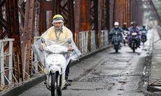 Chiều tối nay miền Bắc chuyển mưa rét do không khí lạnh mạnh bao phủ