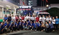 'Chuyến xe Sức khỏe - Thương về miền Trung' lên đường hỗ trợ Khánh Hòa sau mưa lũ