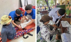 Ấm lòng vùng lũ: Bác sĩ TPHCM khám hơn 3.500 người dân, trao hàng trăm phần quà và mời cơm trưa bà con Đắk Lắk
