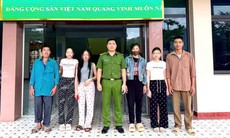 Công an phối hợp tổ chức 'Trẻ em Rồng Xanh' đưa 3 nạn nhân từ Myanmar về nước