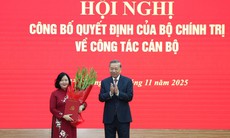 Bà Bùi Thị Minh Hoài giữ chức Bí thư Đảng ủy Mặt trận Tổ quốc, các đoàn thể Trung ương