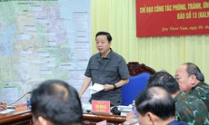 Di dời triệt để người dân ở nhà cấp 4 không an toàn, ven biển để ứng phó với bão số 13