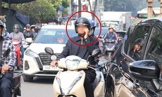 CSGT Hà Nội liên tiếp phát hiện nhiều tài xế che biển số, dùng điện thoại khi đang lái xe