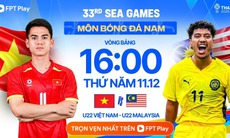 Xem trực tiếp đội tuyển U22 Việt Nam đấu U22 Malaysia ở đâu, kênh nào ngày 11/12?