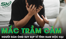Người đàn ông mắc trầm cảm vì 'tính nam độc hại', phải vờ mạnh mẽ