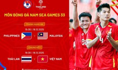 Lịch thi đấu chung kết bóng đá nam SEA Games 33 mới nhất: U22 Việt Nam đấu U22 Thái Lan
