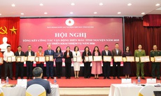 Năm 2026, phấn đấu tiếp nhận 1,95 triệu đơn vị máu, thống nhất quản lý dữ liệu người hiến máu