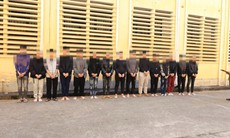 Tạm giam 15 đối tượng dùng hung khí đánh nhau do mâu thuẫn trên mạng xã hội 