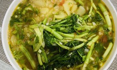 Ăn canh khoai tây nấu rau cần Thái Bình cần lưu ý gì?