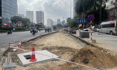Hà Nội: Xén vỉa hè, di dời cây xanh mở rộng nút giao Lê Văn Lương - Hoàng Minh Giám