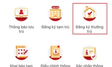 Cách đăng ký thủ tục đăng ký thông tin cư trú cho con qua VNeID
