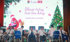255 đơn vị máu – món quà ý nghĩa của những người thầy thuốc dành tặng bệnh nhân dịp Noel
