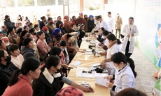 1.511 người dân xã biên giới Cao Bằng được khám bệnh, tư vấn sức khỏe và cấp phát thuốc miễn phí trước thềm năm mới