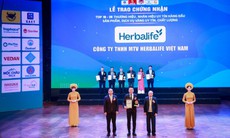 Herbalife Việt Nam đạt giải thưởng 'Thương Hiệu, Nhãn Hiệu Uy Tín Hàng Đầu Việt Nam' 2025