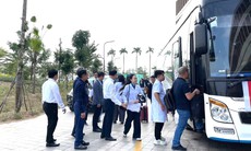 Hình ảnh lực lượng y tế Hải Phòng lên đường hỗ trợ Đắk Lắk khắc phục hậu quả mưa lũ