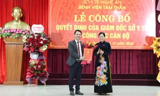 Bệnh viện Tâm thần Nghệ An có Giám đốc mới