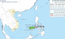 Áp thấp nhiệt đới đang suy yếu nhanh