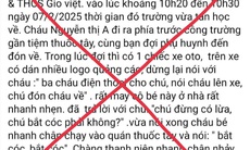 Bác thông tin học sinh lớp 4 bị dàn cảnh để bắt cóc khi tan học