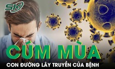 Cúm mùa lây truyền qua những con đường nào?