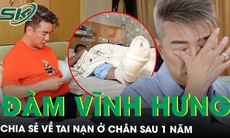 Đàm Vĩnh Hưng chia sẻ về tai nạn ở chân, tâm sự 'con trai giúp tôi đi qua tháng ngày khốn khó'