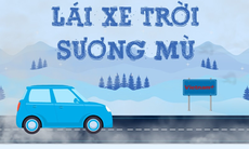 Tài xế tham gia giao thông thời tiết sương mù cần lưu ý những gì?